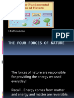 The Four Forces of Nature