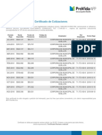 Certificadode Cotizaciones