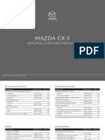 Accessories Mazda CX-5 2021