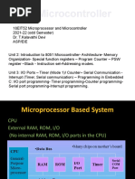 8051 PPT For MSC