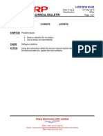 LCD Television Technical Bulletin: Models LC19SH7E LC26SH7E LC32SH7E