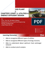 Utilities & Energy Recovery in Process Plant Design