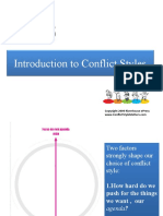 Intro To Conflict Styles 2011