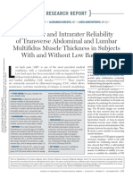 Interrater and Intrarater Reliability