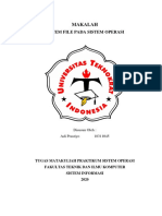 Makalah Sistem File Pada Sistem Operasi