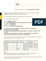 EMI Tenure Processing Fee % Rate of Interest Processing Fee