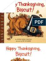 Happy Thanksgiving Biscuit