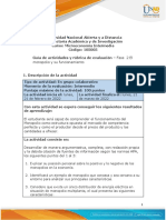 Guía de Actividades y Rúbrica de Evaluación - Unidad 1 - Fase 2 - El Monopolio y Su Funcionamiento