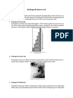 Bahan Radiografi Ekstra Oral