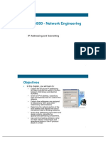 Lecture 2 - IP Addressing & Subnetting