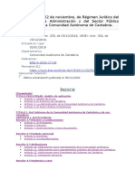 Ley Cantabria 5-2018 Régimen Jurídico - Act. Sep 2021