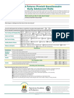 11 14 Year Old Previsit Questionnaire