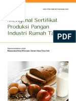 Booklet Sertifikat Produksi Pangan Dan Industri Rumah Tangga