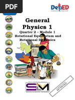 General Physics 1: Quarter 2 - Module 1 Rotational Equilibrium and Rotational Dynamics