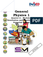 General Physics 1: Quarter 2 - Module 2 Gravitation and Gravitational Potential Energy