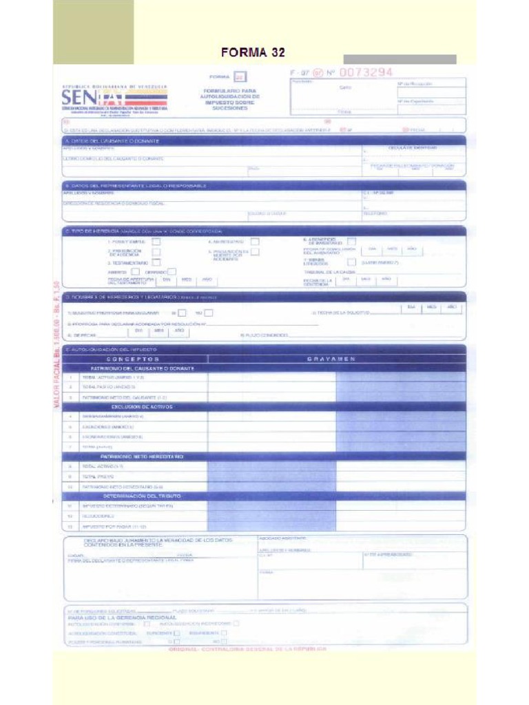 Forma DS 32 | PDF