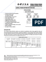 Current-Limited, Power-Distribution Switches: Features Applications