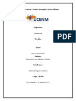 Universidad Cristiana Evangélica Nuevo Milenio: Contabilidad