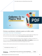 Cómo combinar colores para un sitio web _ El mejor color para tu Web