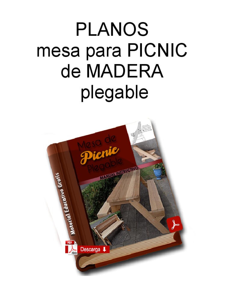 MESA CON PATAS PLEGABLES DE MADERA PASO A PASO FÁCIL - TUTORIAL DE  CARPINTERÍA 