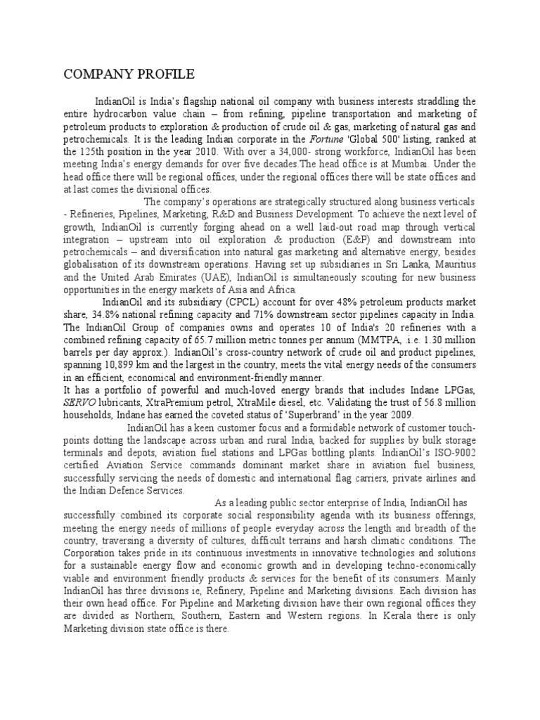 Company Profile Servo Lubricants, Xtrapremium Petrol, Xtramile Diesel