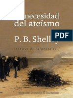 La necesidad del ateísmo de Shelley