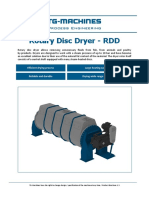 Rendering Rotary Disc Dryer Ver. 1.3