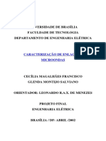 Caracterização e otimização de enlace de microondas entre ENE e RNP