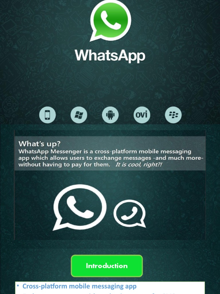 WhatsApp: History and Key Features | PDF