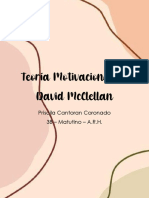 Teoría Motivacional de David McClellan