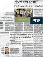 Pisapia: "Se Vinco Niente Box in Piazzale Lavater" - 20110519 - Repubblica