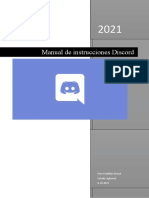 Manual de Instrucciones Discord