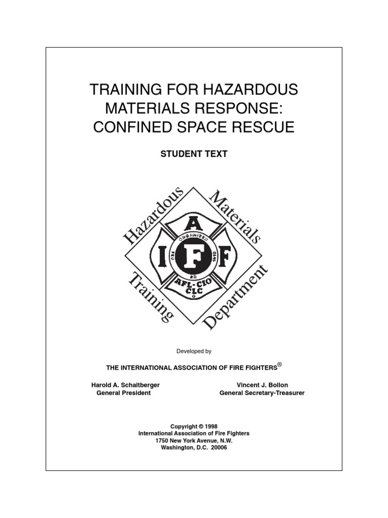 Confined Space Rescue | PDF | Occupational Safety And Health ...