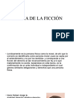 Teoria de La Ficción