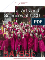 Liberal Arts and Sciences at Ucg: Ba/Bsc