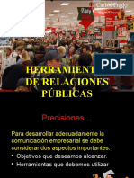 Herramientas de Relaciones Públicas