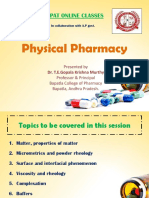 Physical Pharmacy: Gpat Online Classes