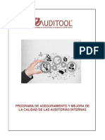 Programa de Aseguramiento y Mejora de La Calidad de Las Auditorias Internas