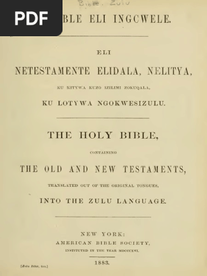 Zulu Bible