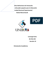 Orientación académica: métodos de estudio y habilidades del pensamiento