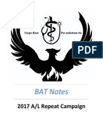 BAT Notes - 2017 For 2018