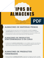 Tipos de Almacenes