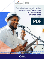 Estudio Industrias Creativas Panamá