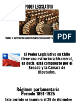 El Poder Legislativo en Chile Tiene Una Estructura Bicameral, Es Decir, Está Compuesto Por El Senado y La Cámara de Diputados..PDF