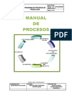 Programa de Procesos de Produccion