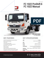 Hino FC 1022 ProShift 6 Service Manual