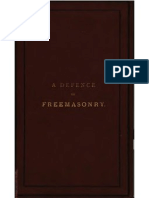 A Defence of Freemasonry - A.F.A. Woodford