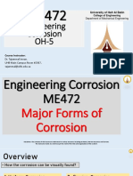 Engineering Corrosion OH-5: University of Hafr Al Batin