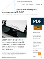 Diagramação Básica em Word para Publicação Na UICLAP