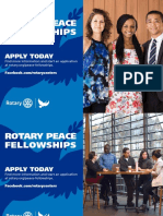 Apply Today for Rotary Peace Fellowships & Earn a Master's Degree in Peace & Development